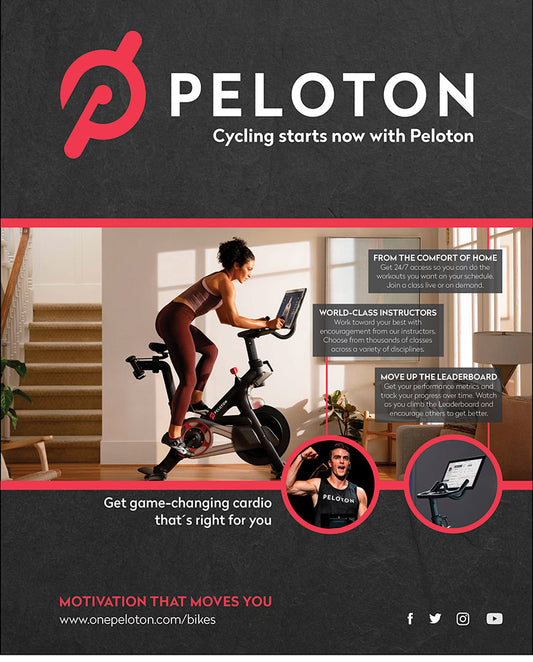 Print Ad for Peloton